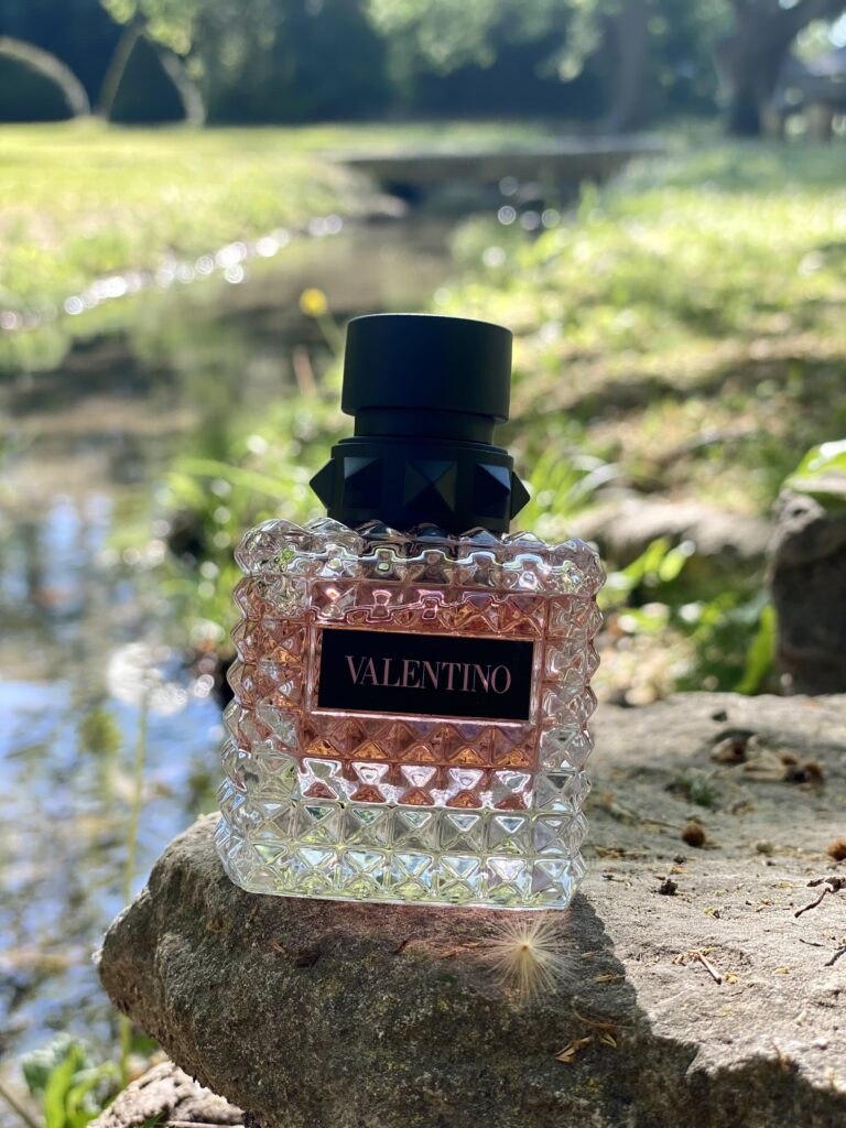 Valentino Born in Rome perfume near a creek | Ode2style.com