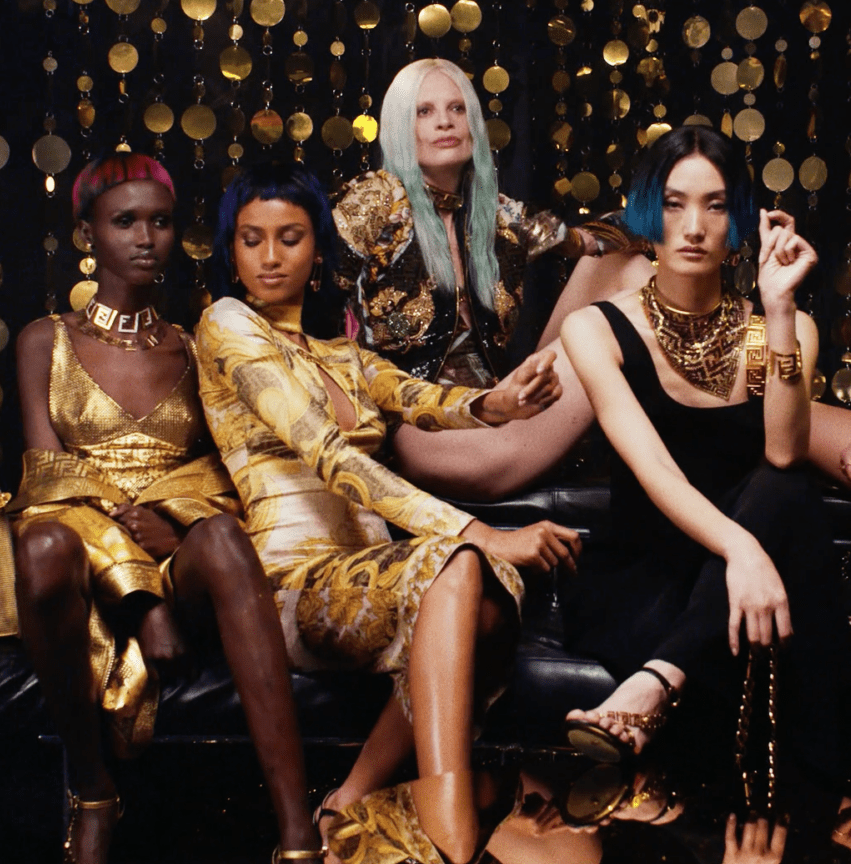 Fendi x Versace collaboration campaign picture | Ode2style.com