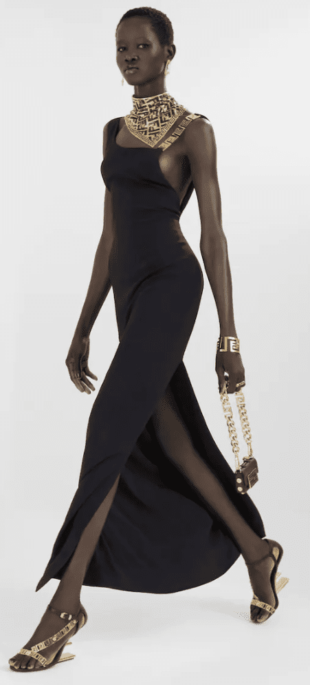 Powerhouse Collection - Swing tag for dress by Donatella Versace