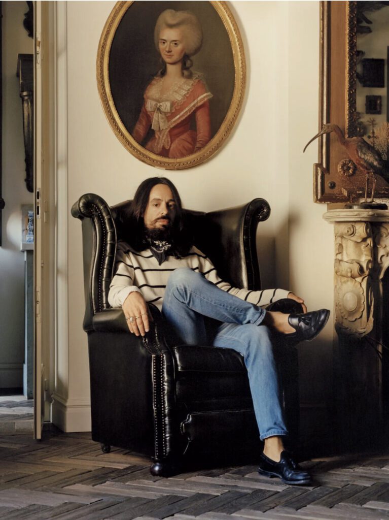 Portrait of Alessandro Michele by Vogue | Ode2style.com