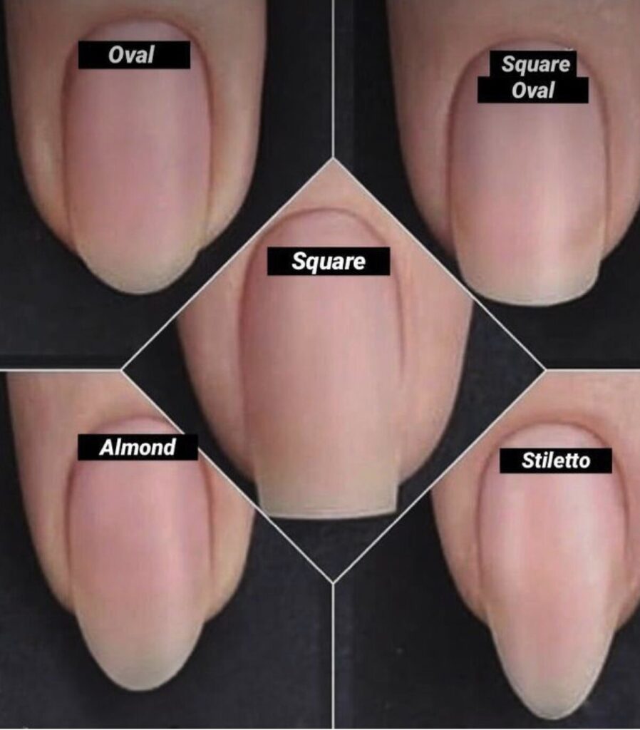 If you want nails that are appropriate with any look in any occasion opt for a short or medium length. When it comes to shape you’ll want to go for what feels natural.